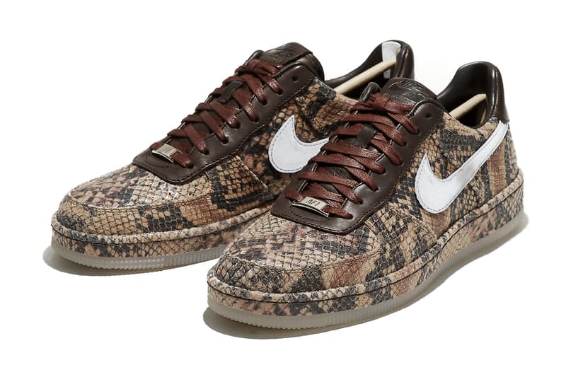 Nike Air Force 1 XXX “Downtown” Python 蟒皮設定限量鞋款