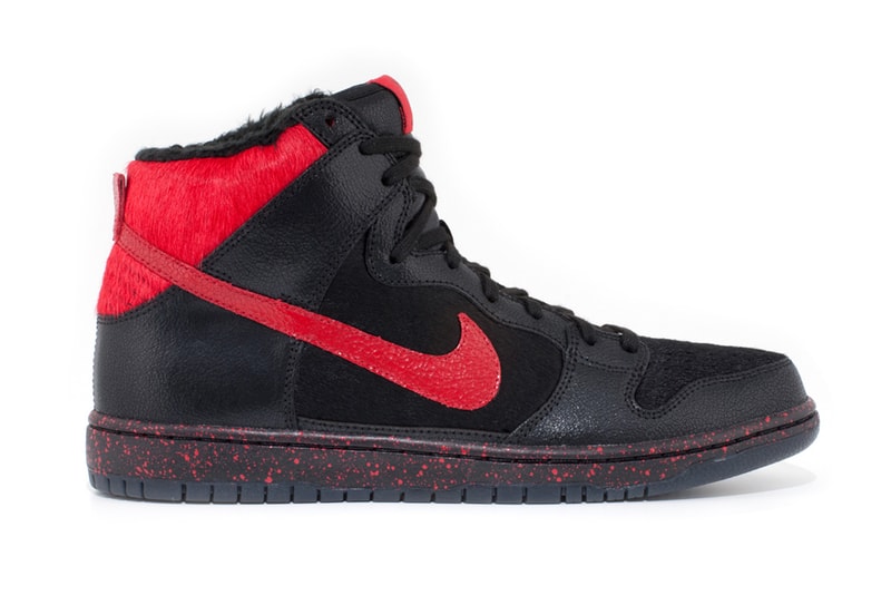Nike SB 2012 Holiday Dunk High "Krampus" 鞋款