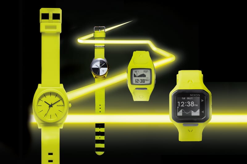 Nixon 2012 秋冬 “Neon Yellow” 錶款系列