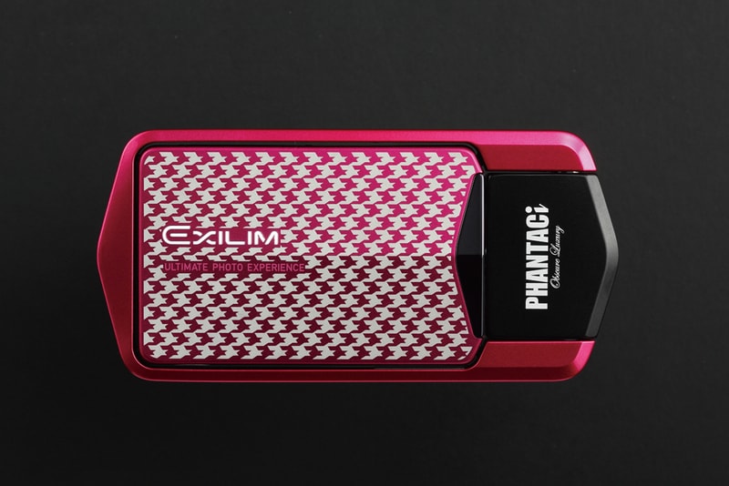 PHANTACi x Casio EXILIM TR-150 "HOUNDSTOOTH" 聯名別注特仕版相機
