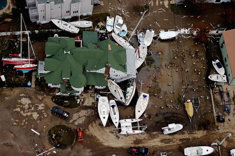 The Big Picture 忠實呈現颶風 “ Sandy” 侵襲美國東岸過後景況