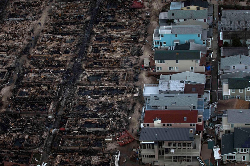The Big Picture 忠實呈現颶風 “ Sandy” 侵襲美國東岸過後景況