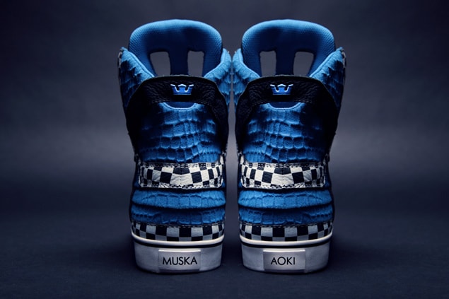 Steve Aoki x Chad Muska x SUPRA 2012 Skytop II "Remix" 聯名別注鞋款