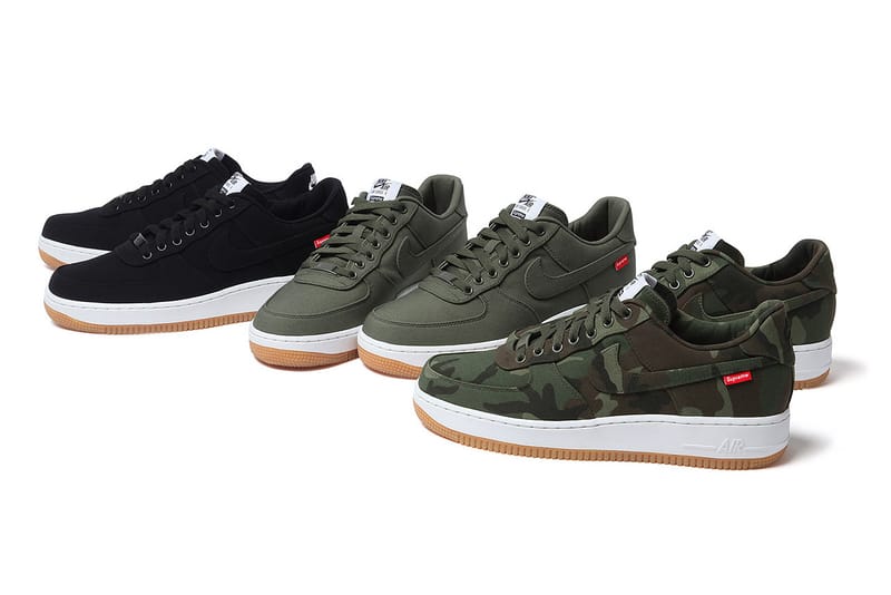 Supreme x Nike 2012 Air Force 1 聯名鞋款細節一覽