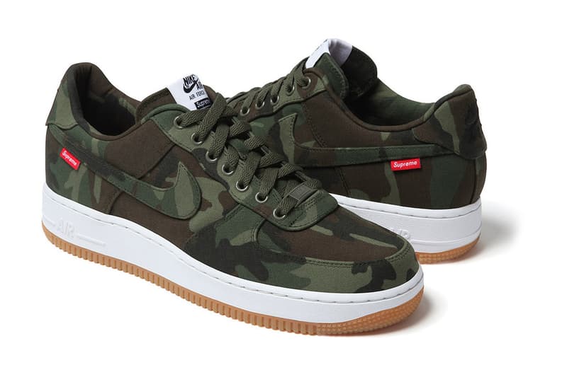 Supreme x Nike 2012 Air Force 1 聯名鞋款細節一覽