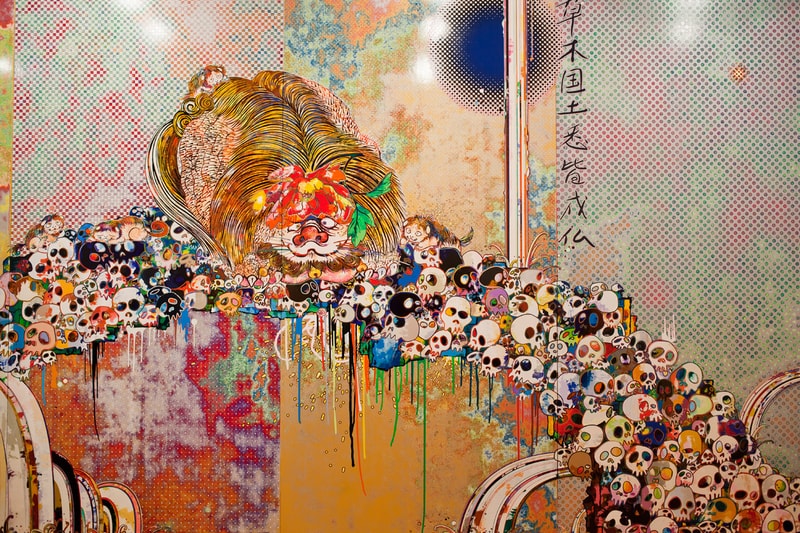 村上隆 Takashi Murakami 於高古軒 Gagosian Gallery Hong Kong 舉辦 “Flowers & Skulls” 個人藝術展覽現場直擊！