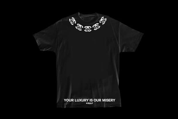 塗鴉怪客 Kidult 推出全新 “Misery” T-Shirt