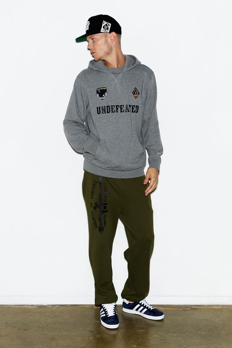 Undefeated 2012 Holiday 聖誕假期季度 "Soldier of Fortune" 主題概念造型搭配 Lookbook