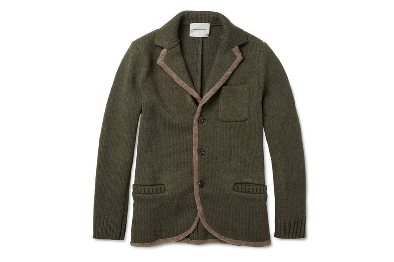 UNDERCOVER 2012 秋冬 Knitted Lightweight Wool Jacket 橄榄綠針織夾克