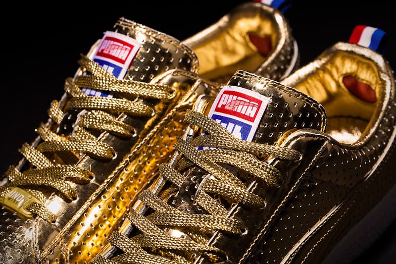 UNDFTD x PUMA Clyde “Gametime” 24k Metallic Gold 聯名別注鞋款完整細節披露！