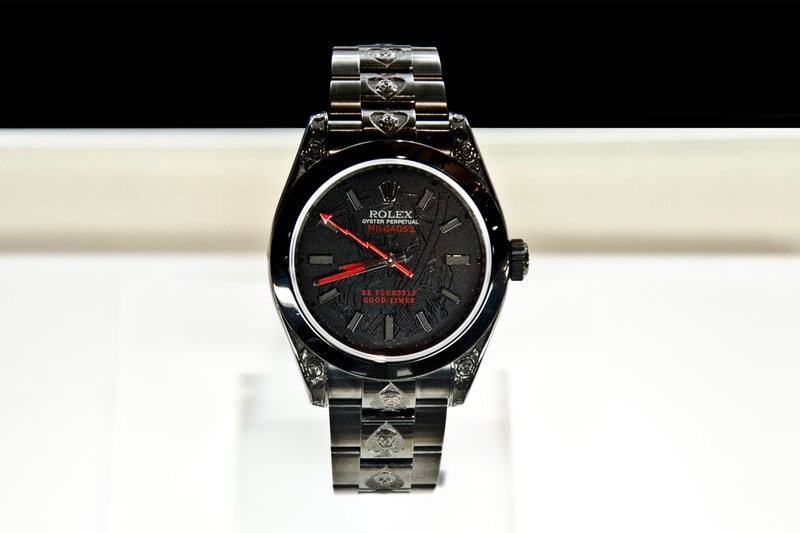 Wes Lang x Bamford Watch Department  聯名別注特製 Rolex 錶款系列發表會現場回顧 