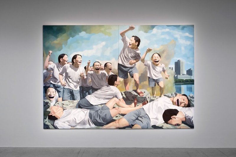 中國藝術家岳敏君於巴黎藝術空間 Fondation Cartier 舉辦首次個人 “L’ombre D’un Fou Rire” 展覽 