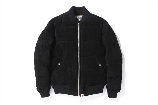 A Bathing Ape 2012 冬季 SUEDE MA-1 夾克