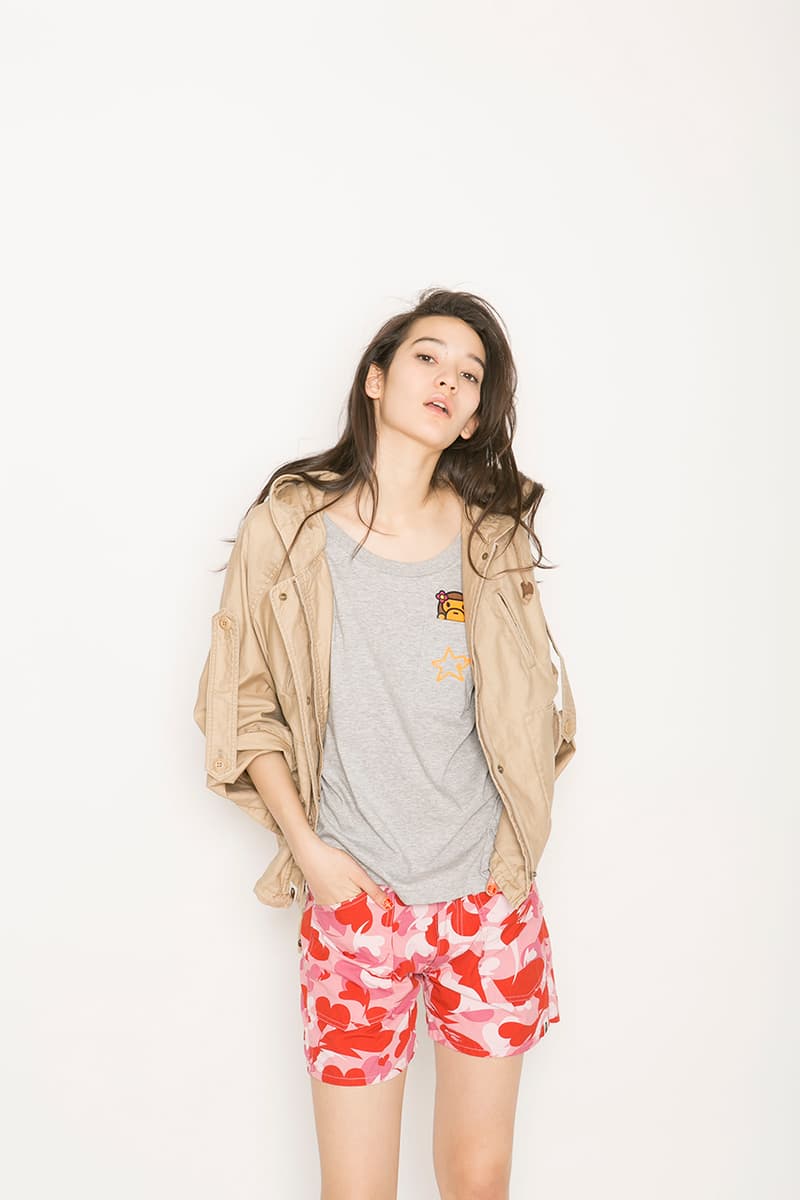 A Bathing Ape Ladies 2013 春夏造型搭配 Lookbook