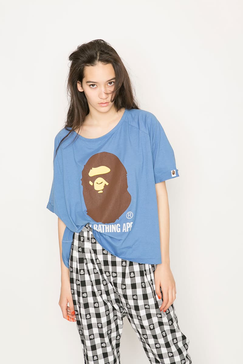 A Bathing Ape Ladies 2013 春夏造型搭配 Lookbook