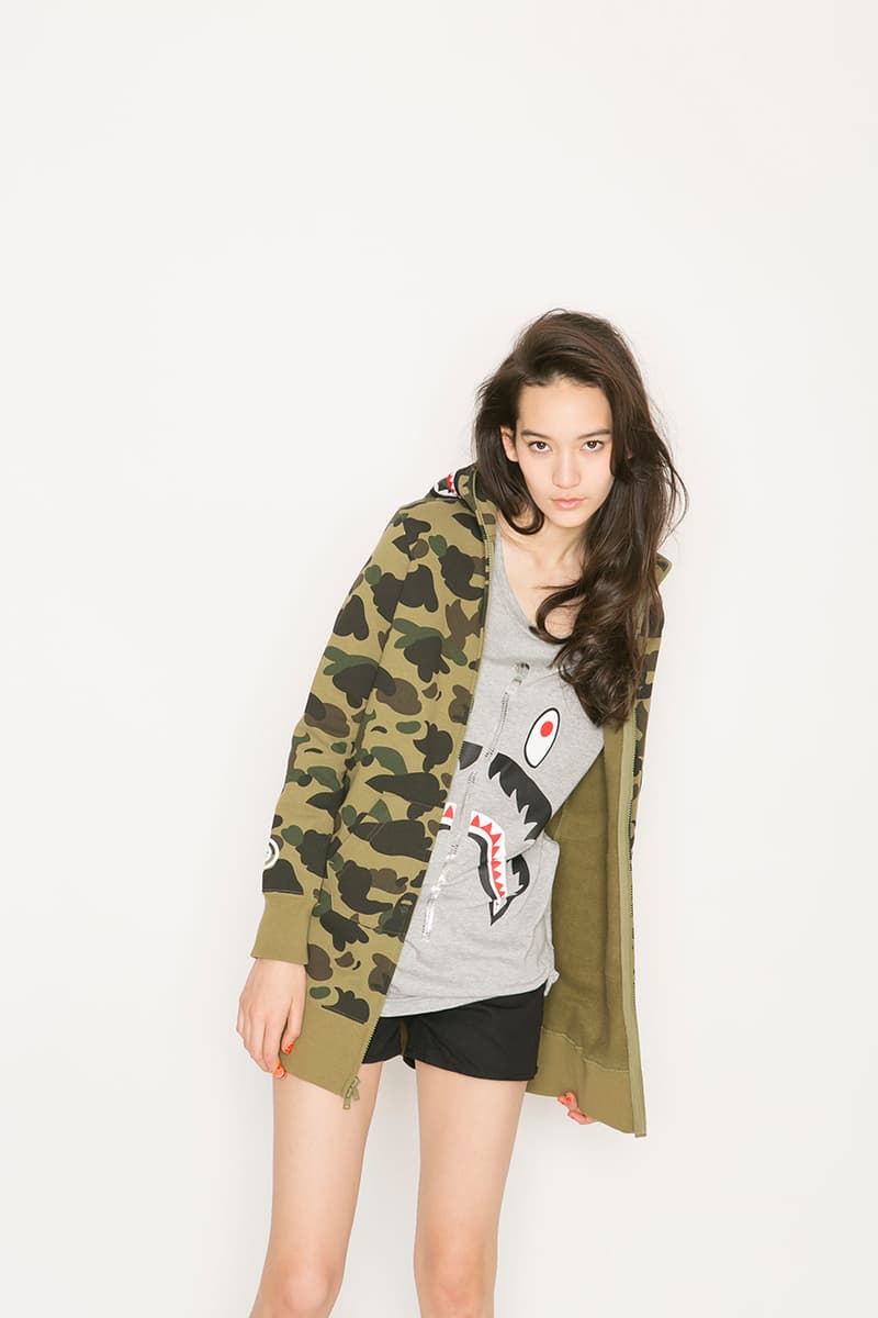 A Bathing Ape Ladies 2013 春夏造型搭配 Lookbook