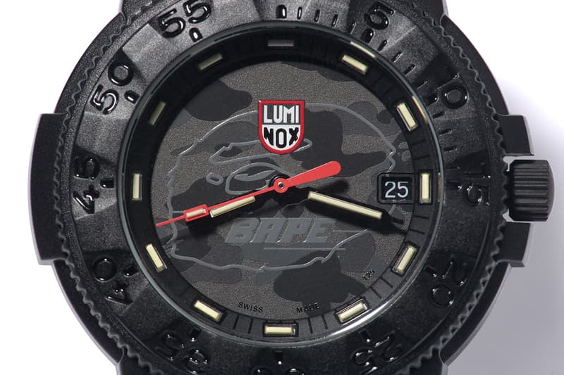 A Bathing Ape x Luminox Navy SEAL Blackout 3001MIL Watch 聯名別注限量錶款
