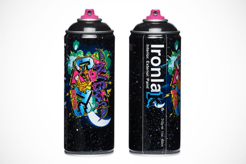 Bodega x Ironlak Paints “Murdered Out” 聯名噴漆罐