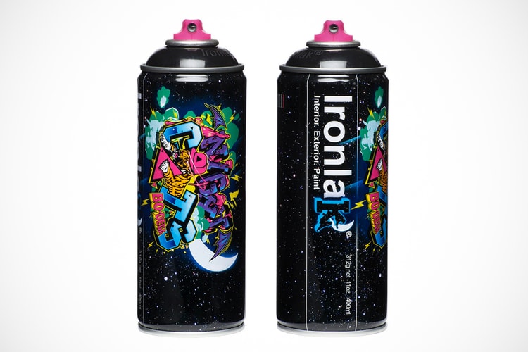 Bodega x Ironlak Paints “Murdered Out” 聯名噴漆罐