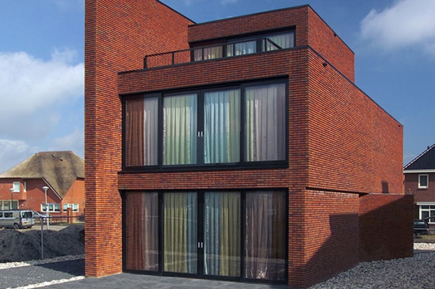 丹麥知名建築設計單位 123DV 打造  Brick Wall House 獨特設計住宅建築