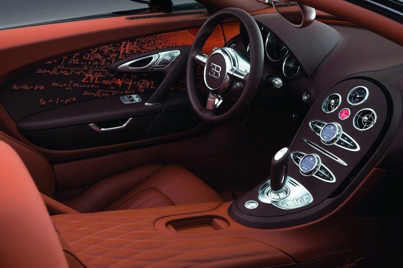 Bugatti Veyron Grand Sport 別注藝術家 Bernar Venet 設計車款
