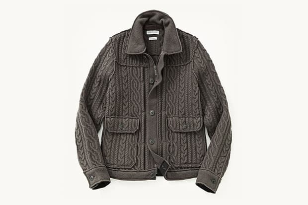 Esemplare 2013 秋冬 Felted Wool Jacket 絞花羊毛夾克