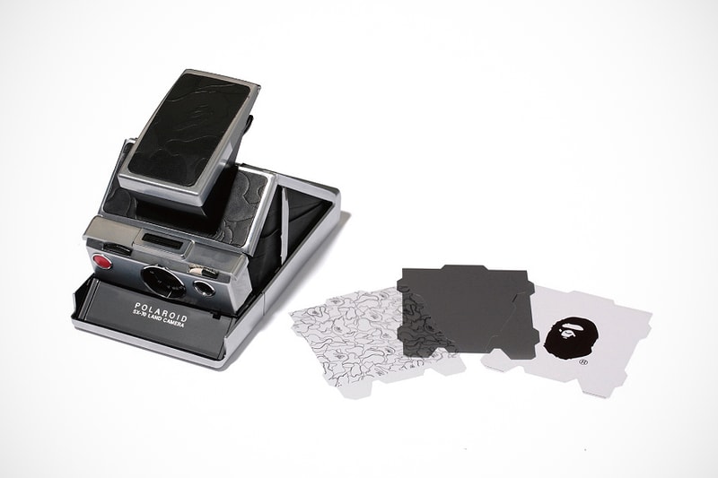 IMPOSSIBLE for BAPE SX-70 Kit Black Edition 黑魂寶麗來 Polaroid 像機組