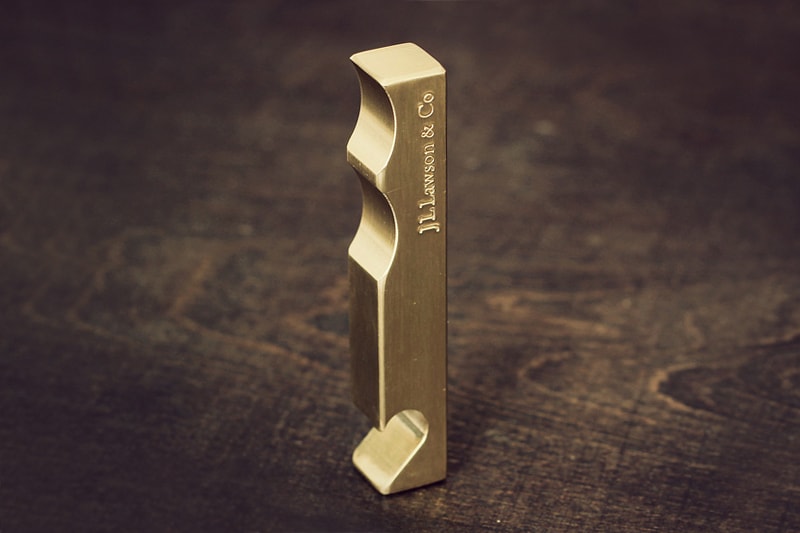 J.L. Lawson &amp; Co. Brass VII Bottle Opener 黃銅制開瓶器