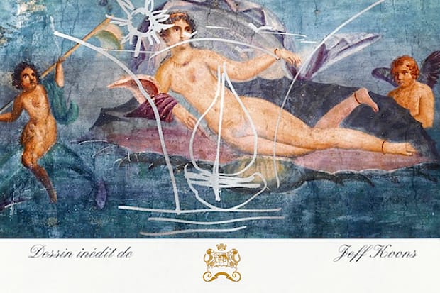 藝術家 Jeff Koons 為 Chateau Mouton Rothschild 出產的名酒重新打造酒瓶設計