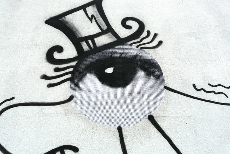 JR 與 André 兩位藝術家在 Basel Week Miami 2012 上攜手創作壁畫