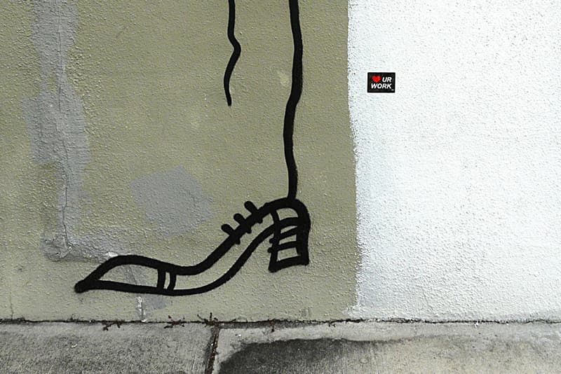 JR 與 André 兩位藝術家在 Basel Week Miami 2012 上攜手創作壁畫