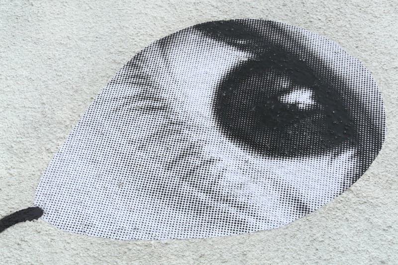 JR 與 André 兩位藝術家在 Basel Week Miami 2012 上攜手創作壁畫