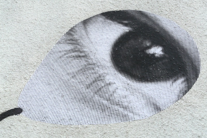 JR 與 André 兩位藝術家在 Basel Week Miami 2012 上攜手創作壁畫
