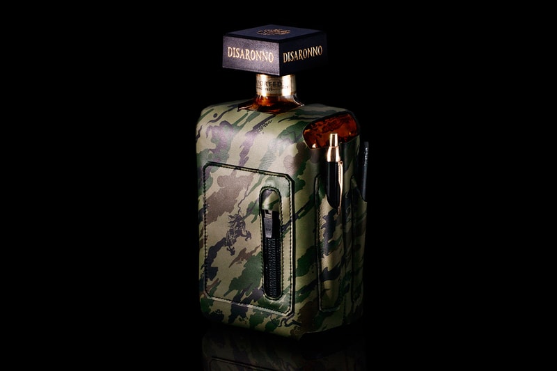 maharishi x bagjack 為 DISARONNO 推出別注酒瓶套「Bonsai Forest」