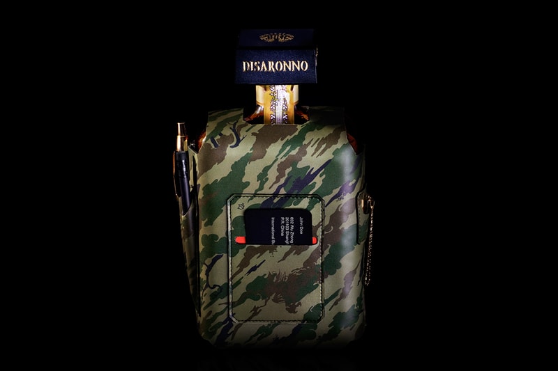 maharishi x bagjack 為 DISARONNO 推出別注酒瓶套「Bonsai Forest」