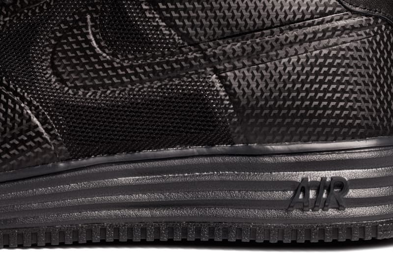 Nike Sportswear 2012 秋冬 Lunar Force 1 Fuse NRG Black/Anthracite 細節一覽
