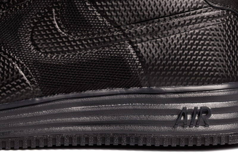 Nike Sportswear 2012 秋冬 Lunar Force 1 Fuse NRG Black/Anthracite 細節一覽