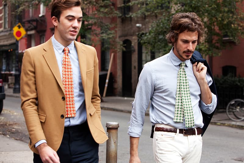 Orley 2012 Holiday Ties 領帶造型搭配 Lookbook