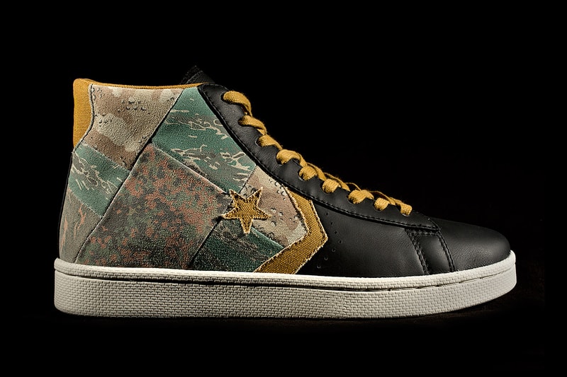Stussy x Converse First String Pro Leather 聯名鞋款 