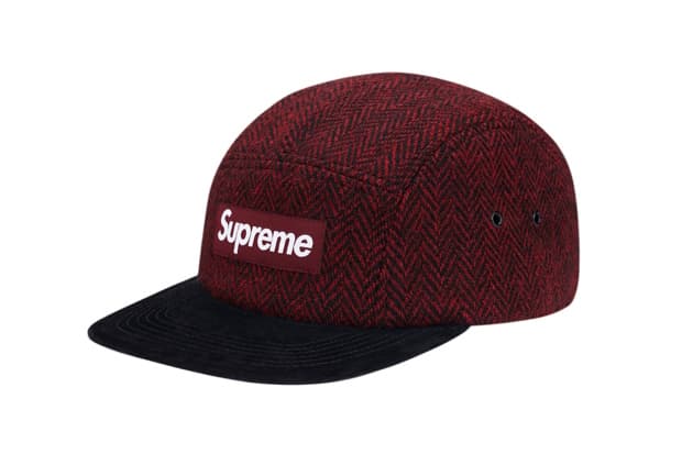 Supreme 2012 冬季 Harris Tweed Herringbone Camp Caps 全新帽款系列