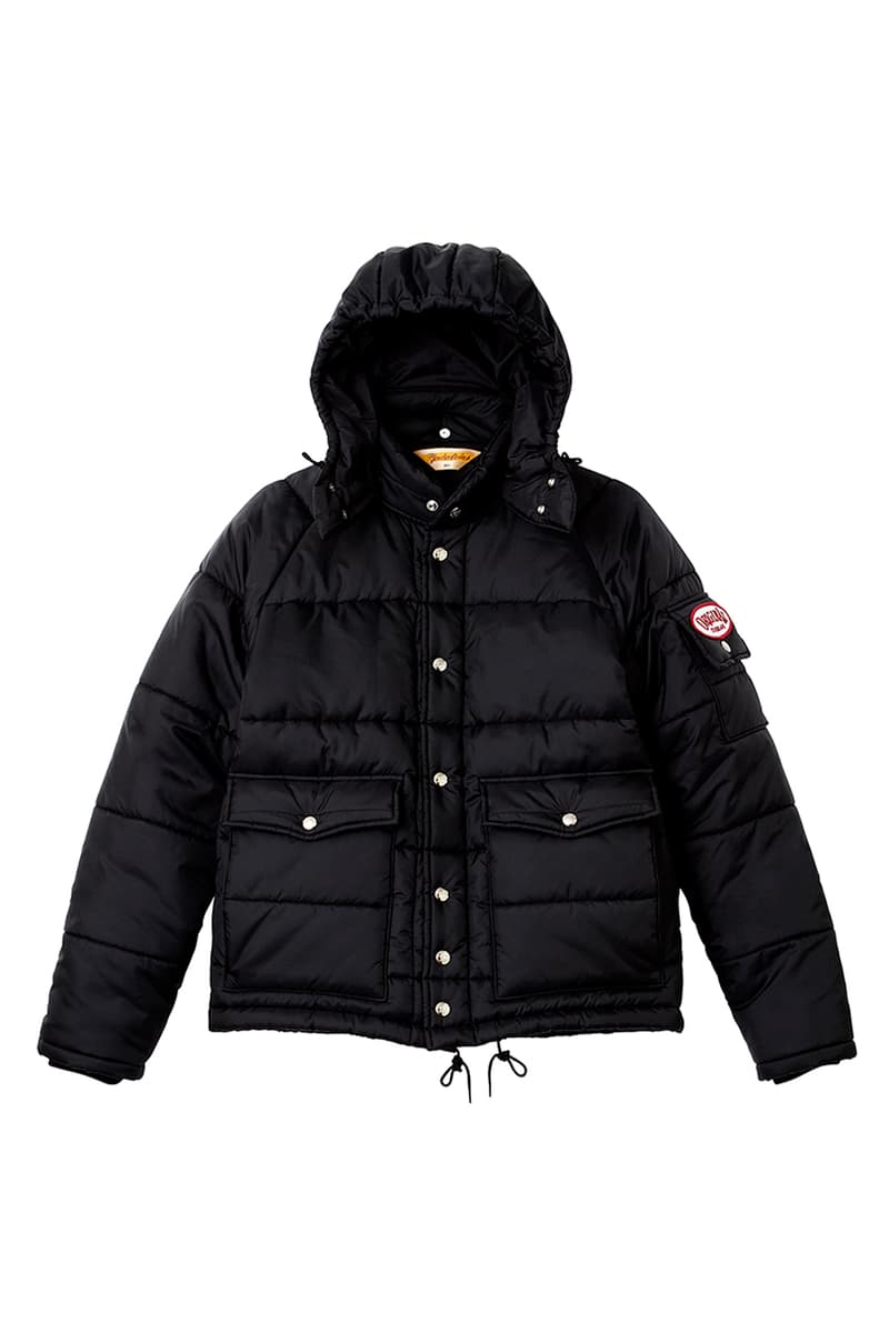 Tenderloin 爲 "BLACK SENSE MARKET" 企劃打造別注 Down Jacket 羽絨夾克