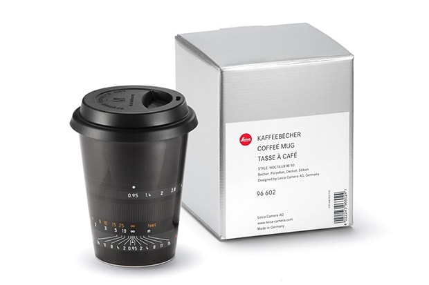 Leica 推出 NOCTILUX-M 50 、 SUMMARIT-S 70 "鏡頭"陶瓷咖啡杯