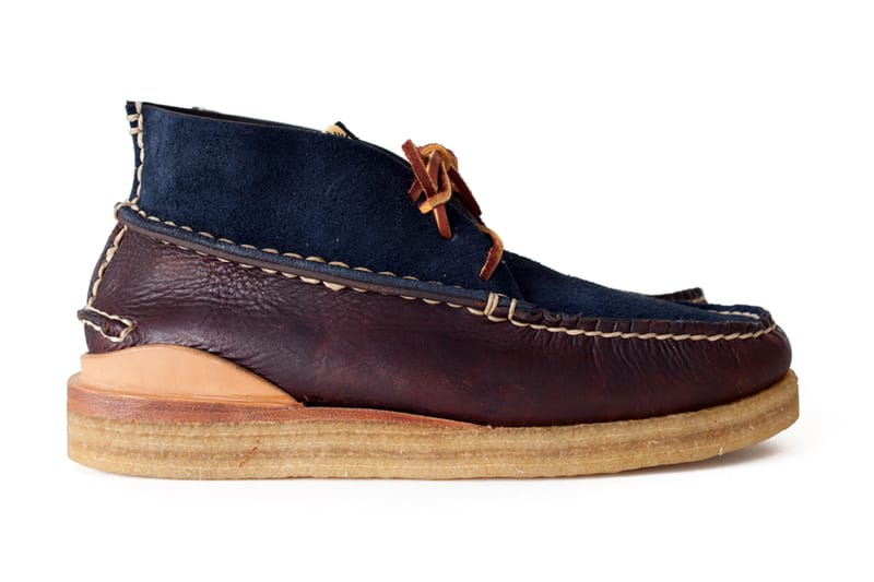 visvim 2012 冬季 Canoe Moc Mid-Folk 鞋款