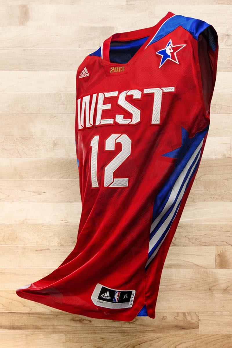 adidas Basketball 發佈 2013 年 NBA 全明星賽球衣