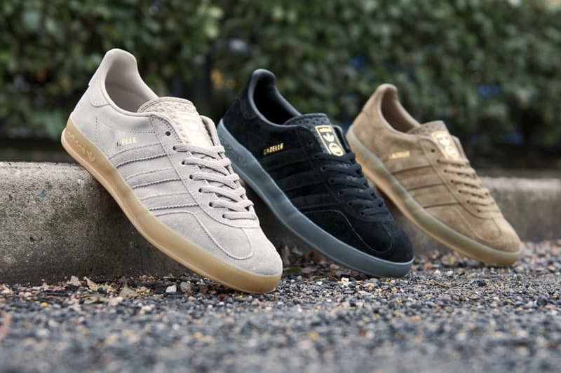adidas Originals 推出 Gazelle Indoor “Tonal Pack”複刻鞋款