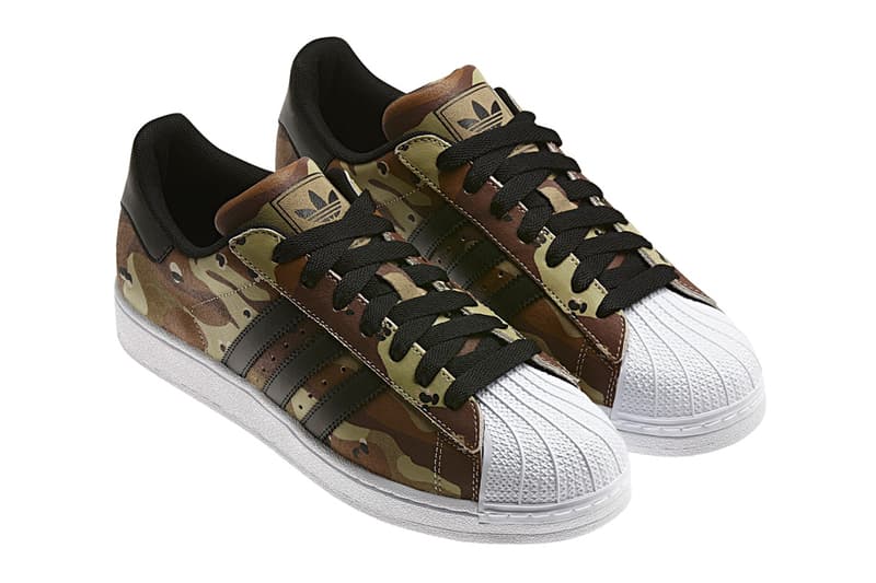 adidas Originals 2013 春夏 Superstar 2 Camo 迷彩配色鞋款