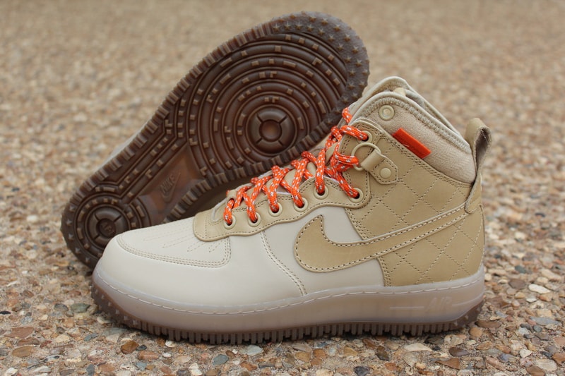 Nike 2013 春季 Air Force 1 Duckboot “Grain/Starfish” 新配色鞋款