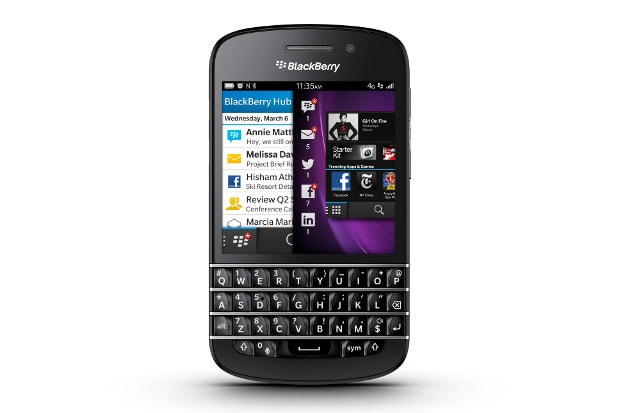BlackBerry 發佈 Q10 智能手機
