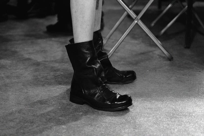 Boris Bidjan Saberi 2013 秋冬系列發布會後台直擊