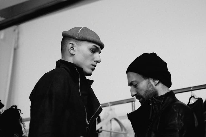 Boris Bidjan Saberi 2013 秋冬系列發布會後台直擊